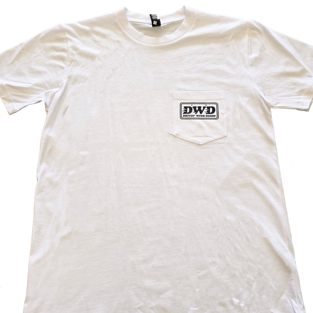 DWD Plate Tee - WHITE - Men's