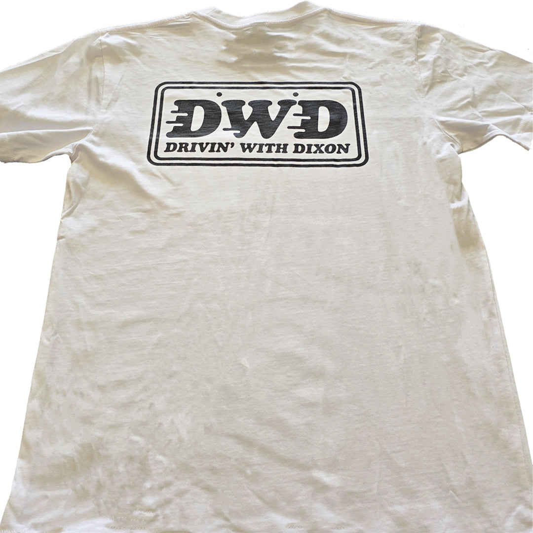DWD Plate Tee - WHITE - Men's