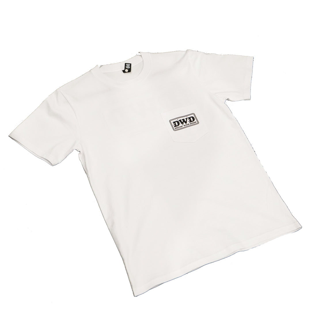 DWD Plate Tee - WHITE - Men's